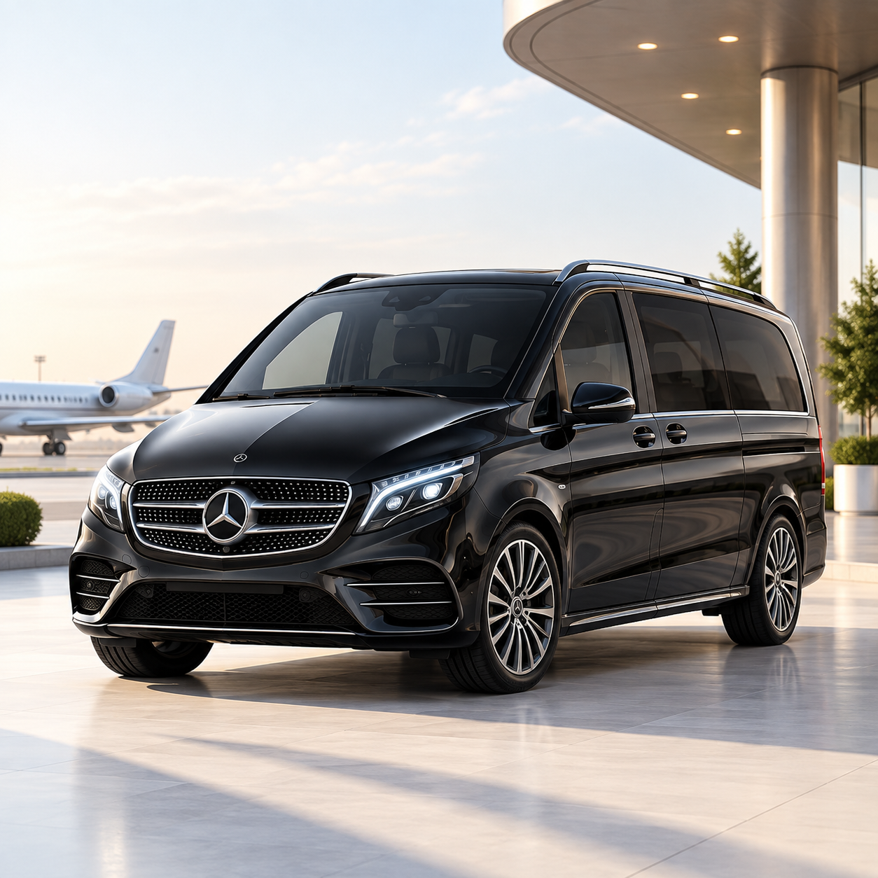 Mercedes V-Class Business Van for Melbourne cbd chauffeurs